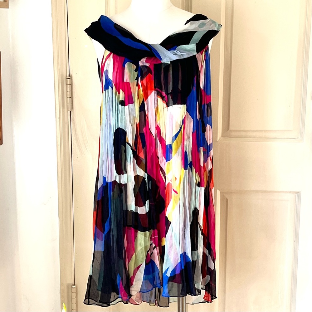 Diane von Furstenberg Silk Mini Dress.